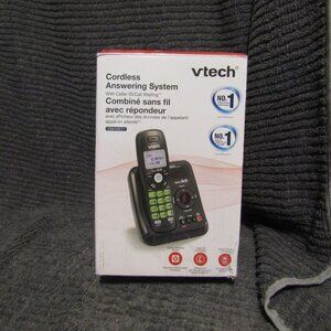 Vtech Dect 6.0 Single Handset Cordless Phone System with Digital Answering
